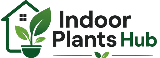 PlantGuide logo featuring a green indoor plant icon representing indoor plant care, houseplant care, indoor gardening, low light plants, air purifying plants, and pet friendly plants.