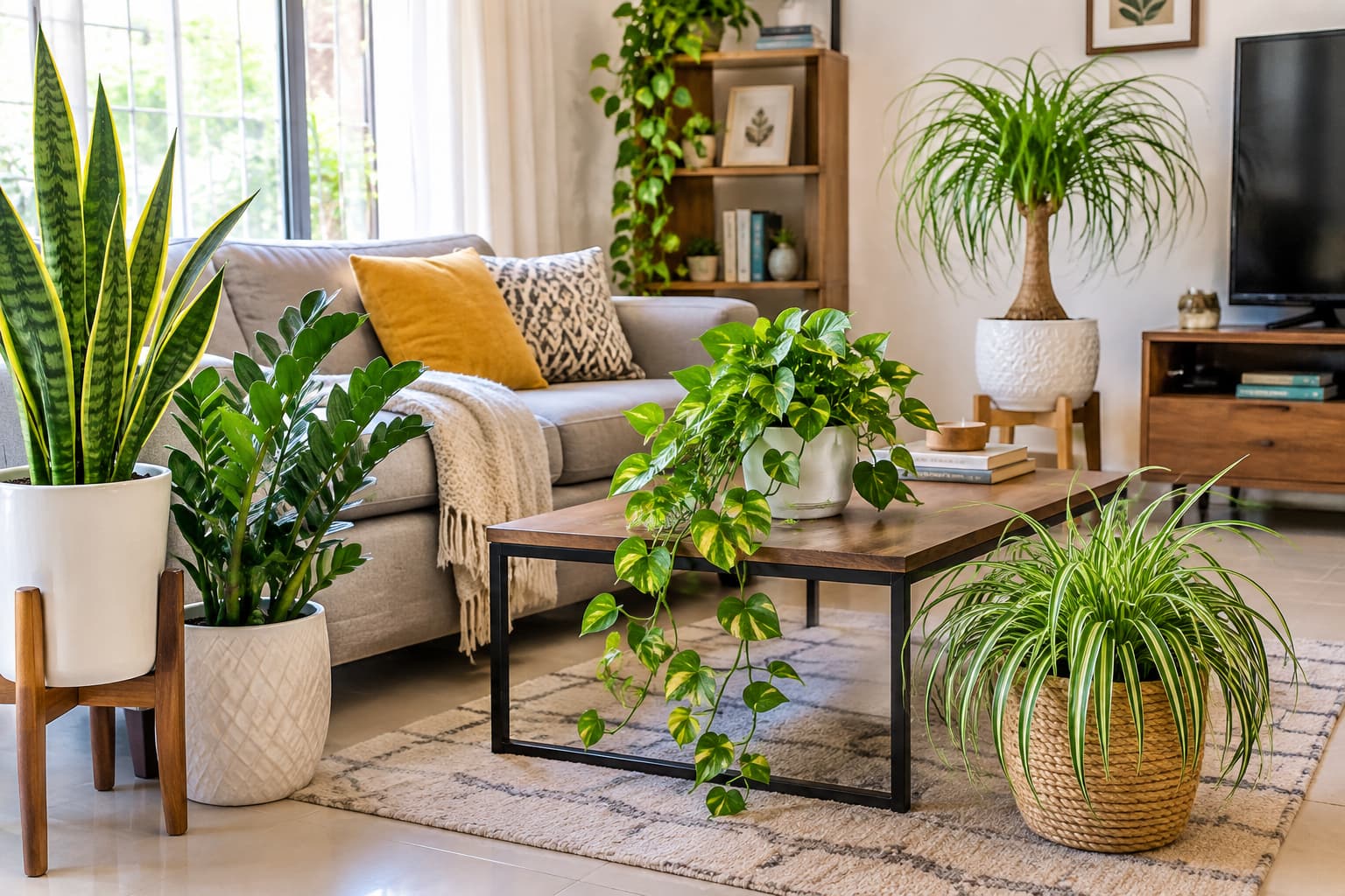 Easy indoor plants can bring greenery into busy households without demanding constant attention.